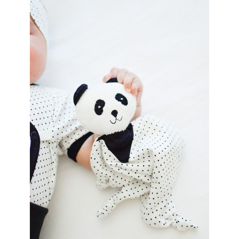 Økologisk Koseklut Panda Baby comforter
