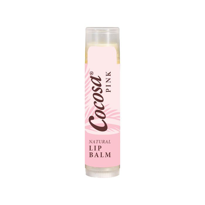 Cocosa Natural Pink Lipbalm Økologisk leppepomade repair