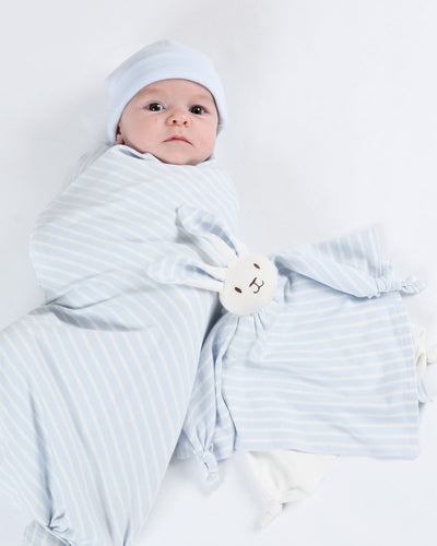 Økologisk Koseklut Kanin Blå Baby comforter