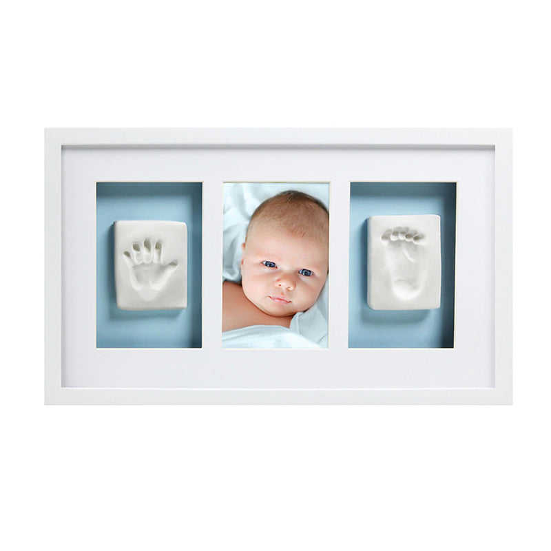 Pearhead Babyprints Deluxe Fotoramme Trippel, Hvit