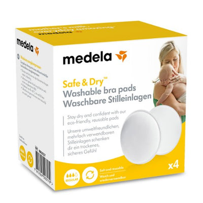  Medela Safe & Dry™ vaskbare ammeinnlegg