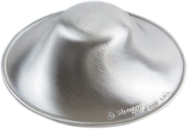 Silverette brystknoppbeskyttere i Sølv, 2 stk